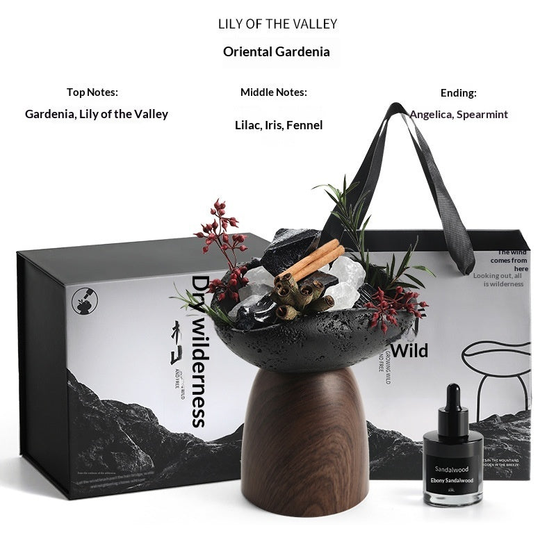 ZenStone Crystal Aroma Diffuser – Natural Essential Oil Fragrance Decor
