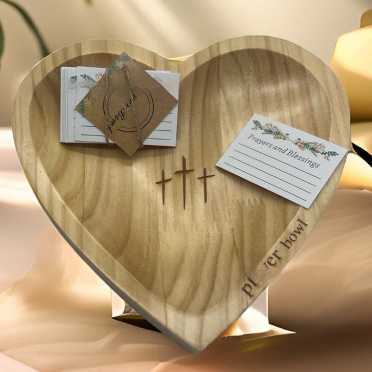 Heart-shaped Prayer Bowl
